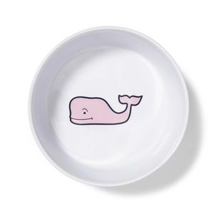 Nwt Vineyard vine target bowl pink and white